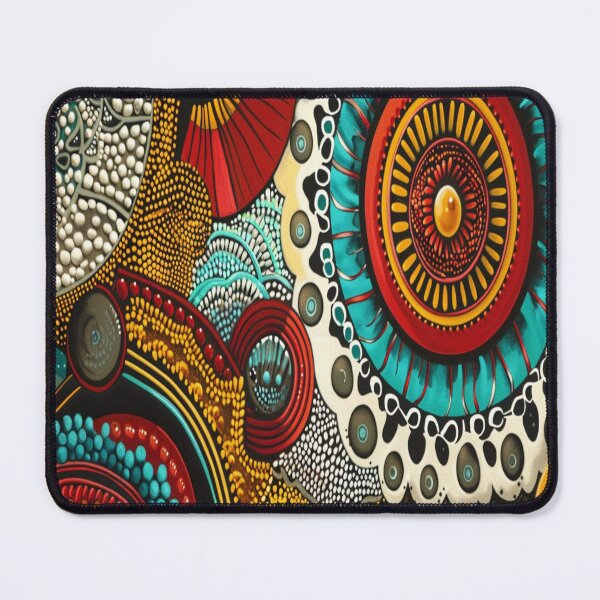 Item preview, Circular Kitenge Pattern Art designed and sold by BubandAika.