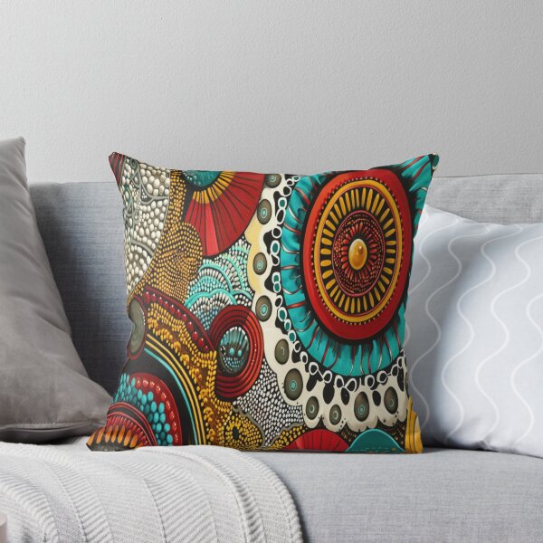 Item preview, Circular Kitenge Pattern Art designed and sold by BubandAika.