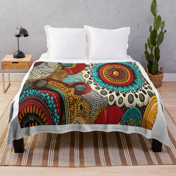 Item preview, Circular Kitenge Pattern Art designed and sold by BubandAika.