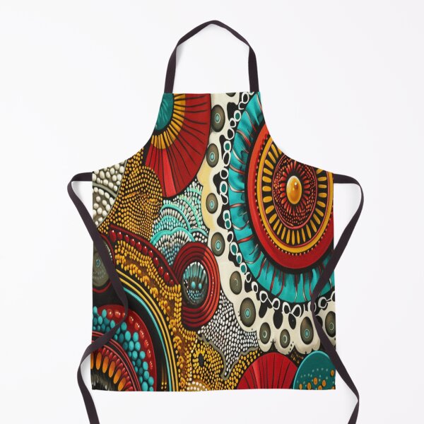 Item preview, Circular Kitenge Pattern Art designed and sold by BubandAika.