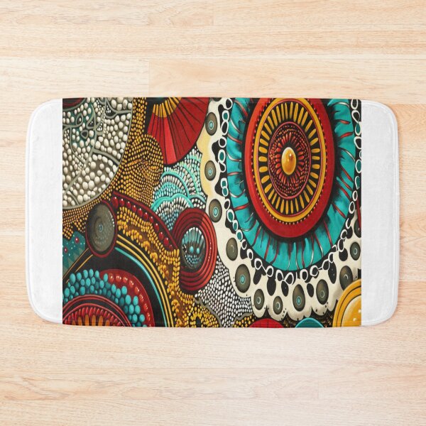 Item preview, Circular Kitenge Pattern Art designed and sold by BubandAika.