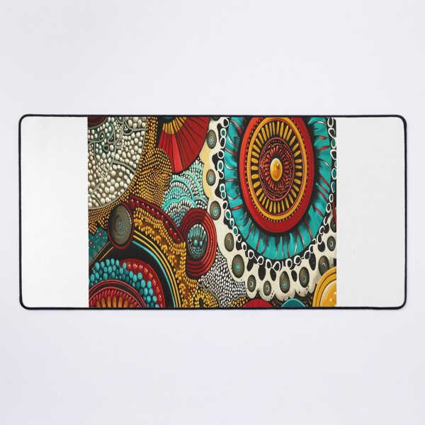 Item preview, Circular Kitenge Pattern Art designed and sold by BubandAika.