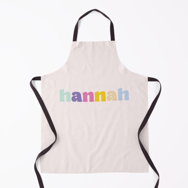 Item preview, Hannah - Custom name on colorful block font designed and sold by To the Lua.