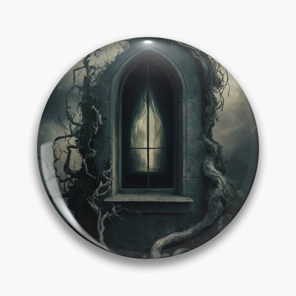 Item preview, One Dark Window | Quote sticker T-shirt designed and sold by RedCircleArt.