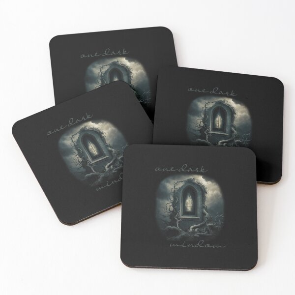 Item preview, One Dark Window | Quote sticker T-shirt designed and sold by RedCircleArt.