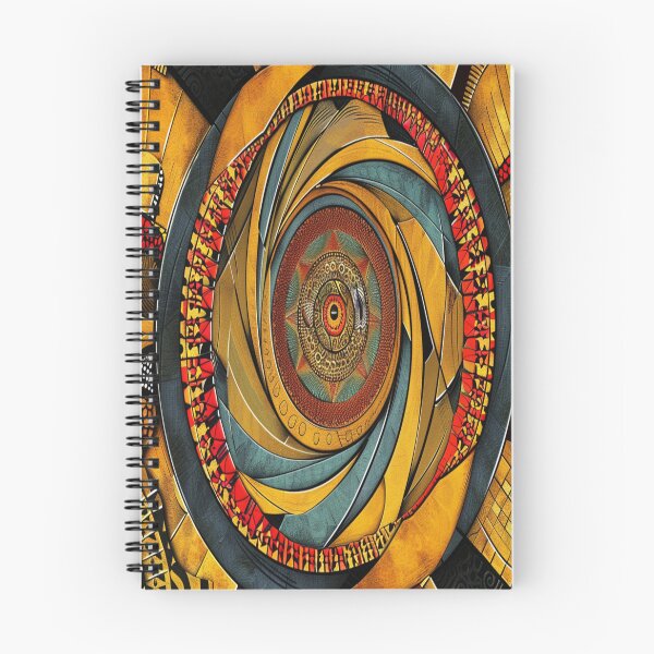Aperçu de l'œuvre Art en spirale dorée créée et vendue par BubandAika.