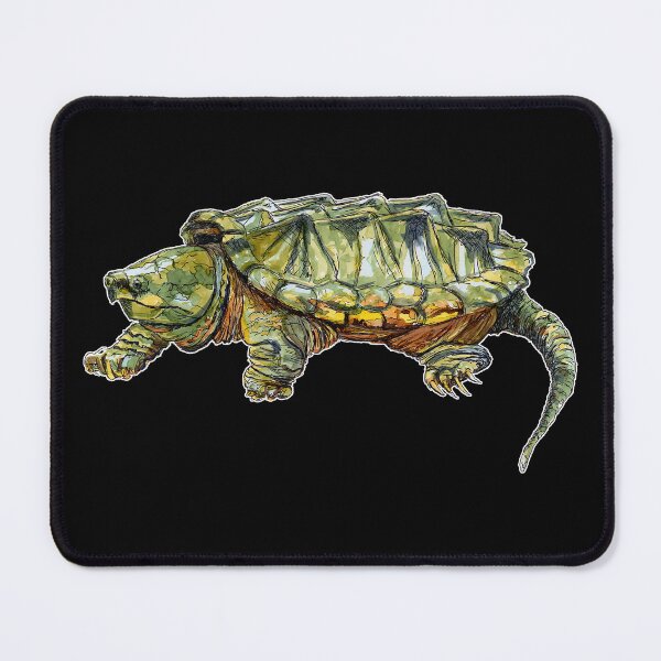 Item preview, Alligator Snapping Turtle designed and sold by RocketshipRetro.