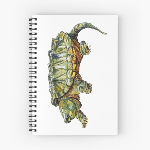 Item preview, Alligator Snapping Turtle designed and sold by RocketshipRetro.