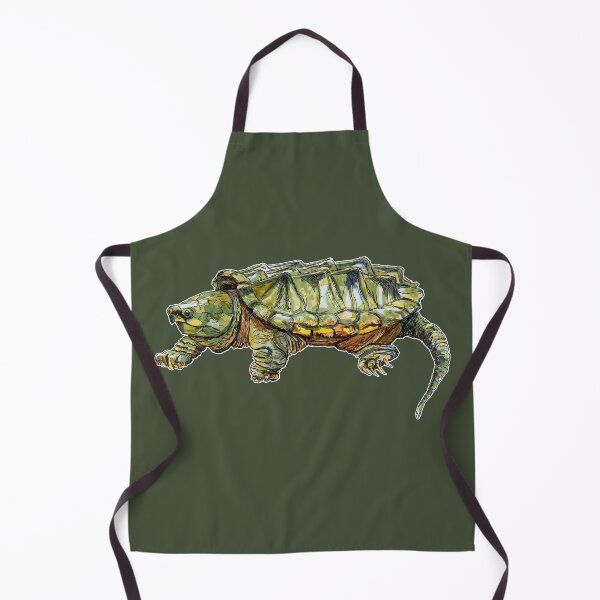 Item preview, Alligator Snapping Turtle designed and sold by RocketshipRetro.