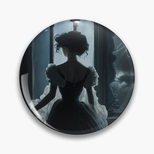 Item preview, One Dark Window | Quote sticker T-shirt designed and sold by RedCircleArt.