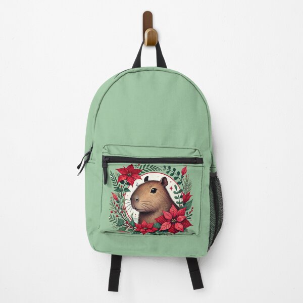 Item preview, Christmas Capybara designed and sold by FrictionMaxxing.