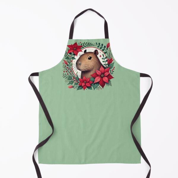 Item preview, Christmas Capybara designed and sold by FrictionMaxxing.