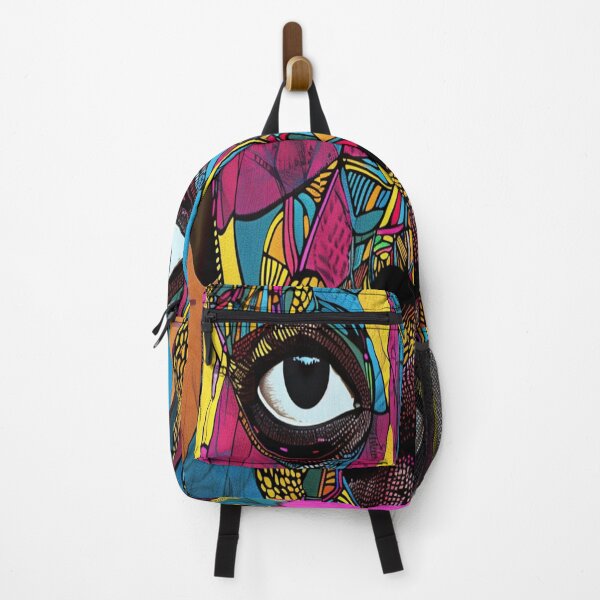 Item preview, Vibrant African Mosaic Portrait designed and sold by BubandAika.