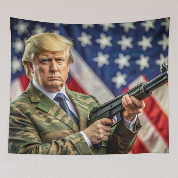 Aperçu de l'œuvre Soldat Trump créée et vendue par zangess1.
