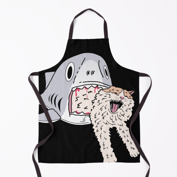 Item preview, shark eats cat designed and sold by Brexmore3.
