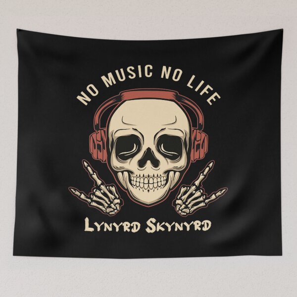 Item preview, No music no life Lynyrd skynyrd designed and sold by KylegUptay.
