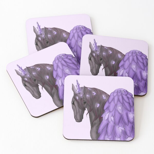 Item preview, Beautiful Amethyst crystal mystical horse! designed and sold by Princessforest1.
