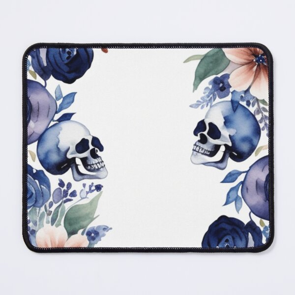 Item preview, Skull floral designed and sold by Roxburylane.