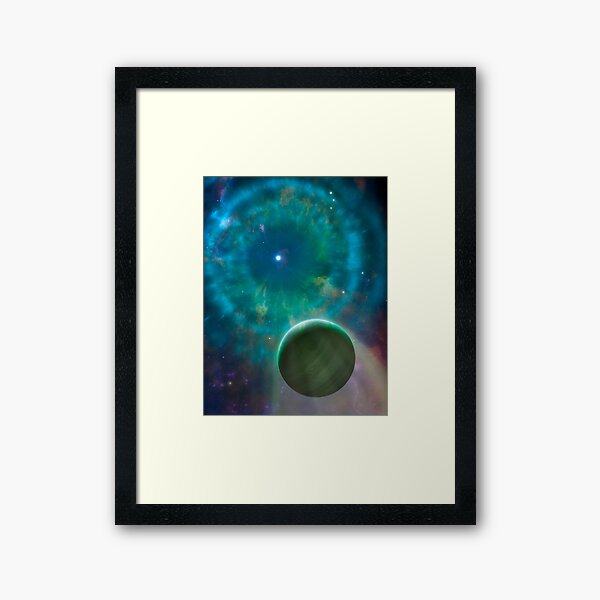 Planetary Nebula - V5 Framed Art Print