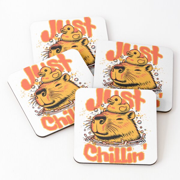 Item preview, Just Chillin' Capybara  designed and sold by DirtbagRanch.