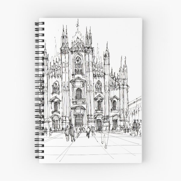 Item preview, Duomo di Milano - schizzo designed and sold by Luca Massone.