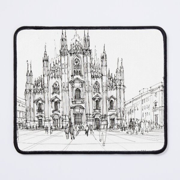 Item preview, Duomo di Milano - schizzo designed and sold by Luca  Massone.