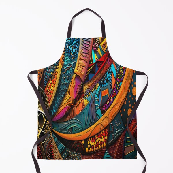 Item preview, Kaleidoscopic Kitenge designed and sold by BubandAika.