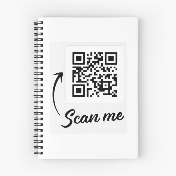 Item preview, Rickroll QR Code White Black designed and sold by dirarr.