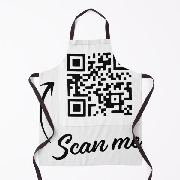 Item preview, Rickroll QR Code White Black designed and sold by dirarr.