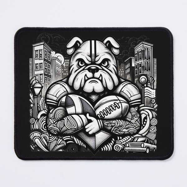 Item preview, Bulldogs’ Pigment Prowess: Artistic Dominance designed and sold by zoughlal.