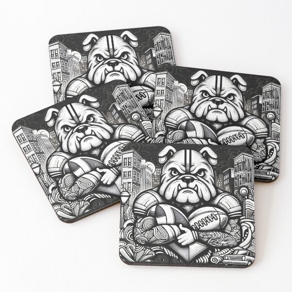 Item preview, Bulldogs’ Pigment Prowess: Artistic Dominance designed and sold by zoughlal.