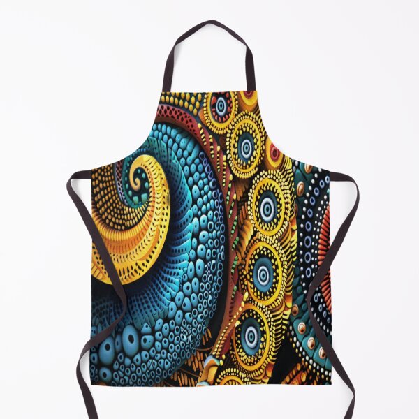 Item preview, Spiral Kitenge Pattern Art designed and sold by BubandAika.