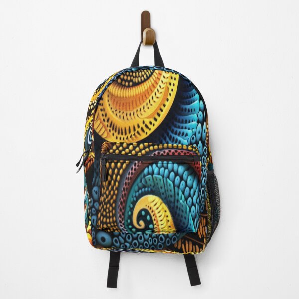 Item preview, Spiral Kitenge Pattern Art designed and sold by BubandAika.