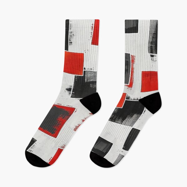 Item preview, Red and Black Rectangle Pattern designed and sold by purelypatterns.
