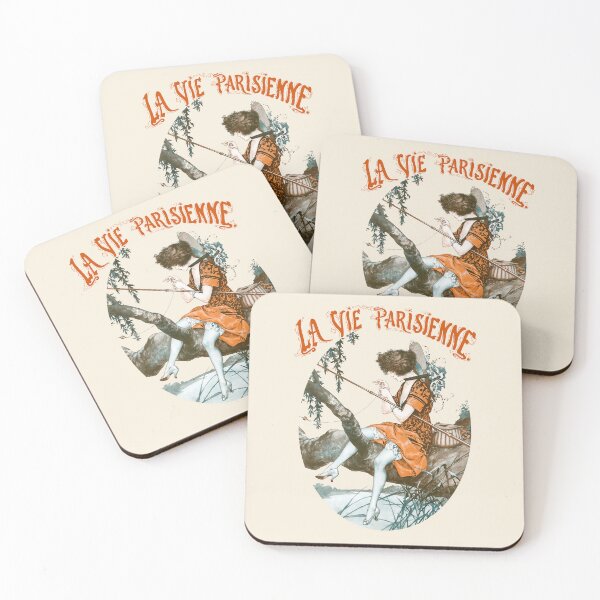 Item preview, La Vie Parisienne - Au Bord D'un Clair Ruisseau - Art Deco designed and sold by elektronen.