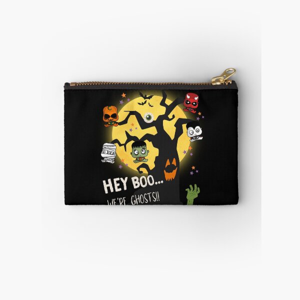 Item preview, Hey Boo We Are Ghosts T-Shirt, Cute Mummy Dracula Pumpkin Spooky Ghost Green Eyeball Halloween Tree T-Shirt, Funny Halloween Cute Ghosts Tee! designed and sold by Viran-Designs.
