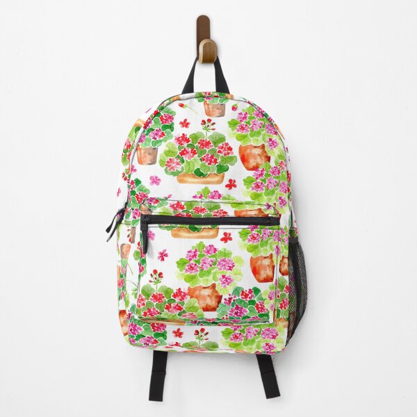 Item preview, Potted Flowers Pattern (White Background) designed and sold by andrebalest.art.