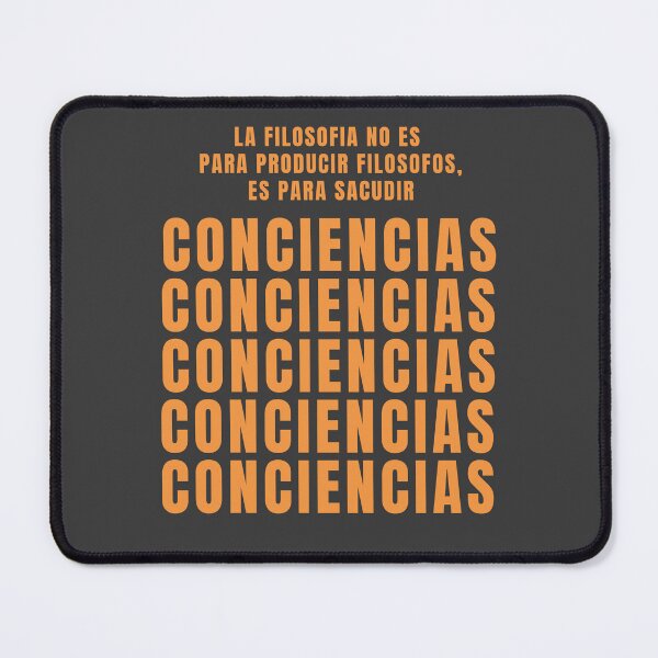 Item preview, PHILOSOPHY IS NOT TO PRODUCE PHILOSOPHERS, IT IS TO SHAKE CONSCIENCES designed and sold by La Loca.