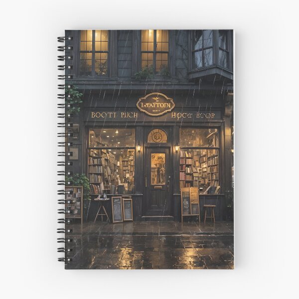 Item preview, Cozy bookshop designed and sold by worldimagine91.