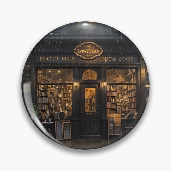 Item preview, Cozy bookshop designed and sold by worldimagine91.