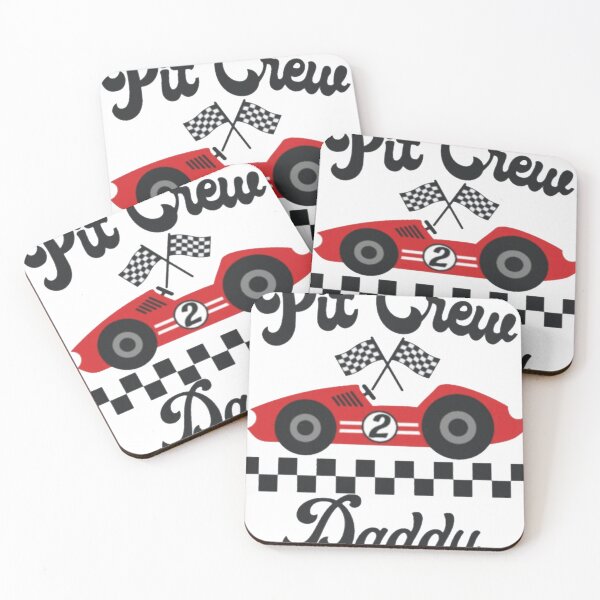 Item preview, Pit Crew Papa Race Car Birthday Racing Car Mr. Two Fast designed and sold by nocebee.