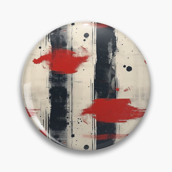 Item preview, Red and Black Paint Pattern designed and sold by purelypatterns.