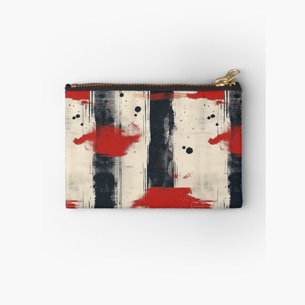 Item preview, Red and Black Paint Pattern designed and sold by purelypatterns.