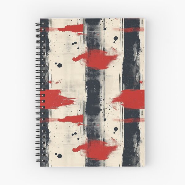 Item preview, Red and Black Paint Pattern designed and sold by purelypatterns.