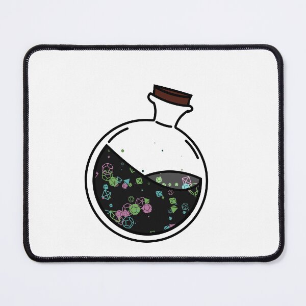 Item preview, Dice Potion - Green, Pink and Blue designed and sold by AvengingSassy.
