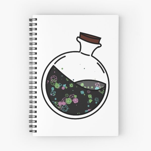 Item preview, Dice Potion - Green, Pink and Blue designed and sold by AvengingSassy.