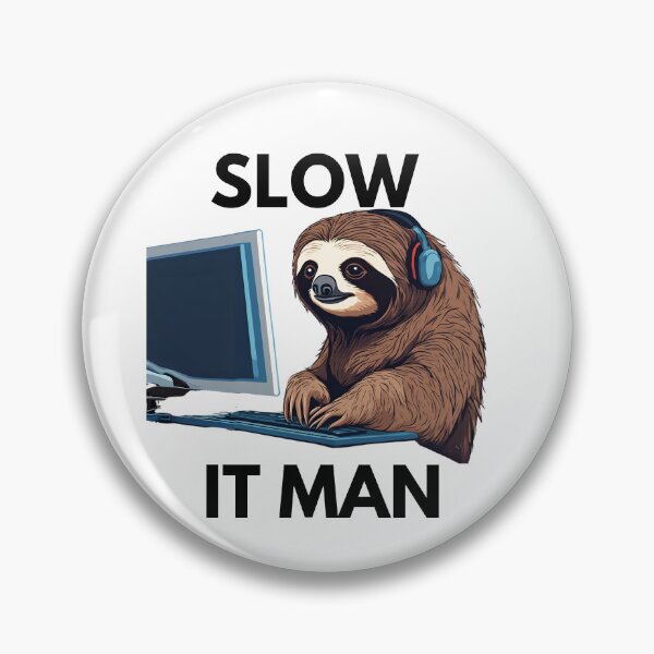 Item preview, Sloth slow IT Man designed and sold by Slow Shop.