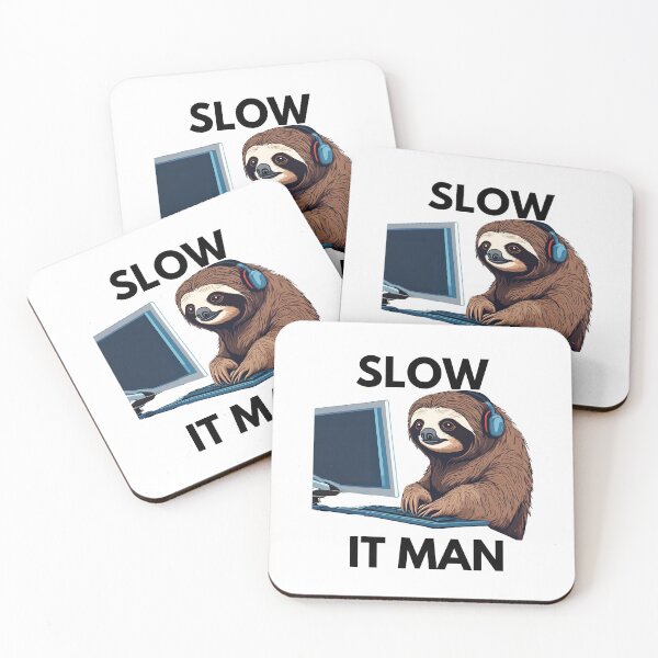 Item preview, Sloth slow IT Man designed and sold by Slow Shop.