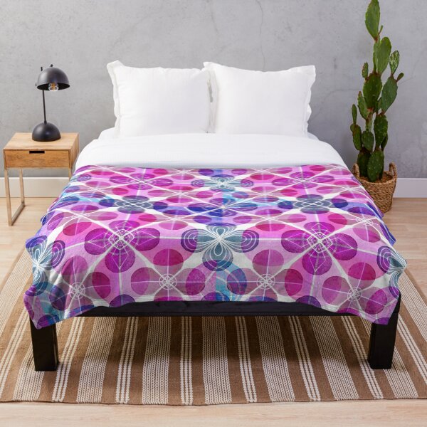Item preview, Azulejo de flor geométrica designed and sold by AdriaCaps Art & Design.