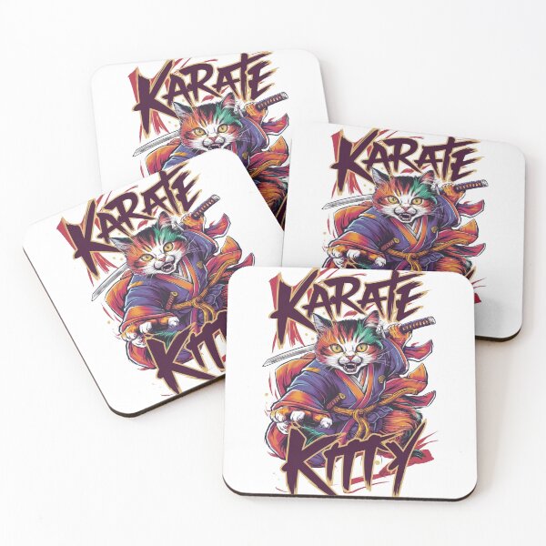 Item preview, Karate Kitty designed and sold by Leesondesign.